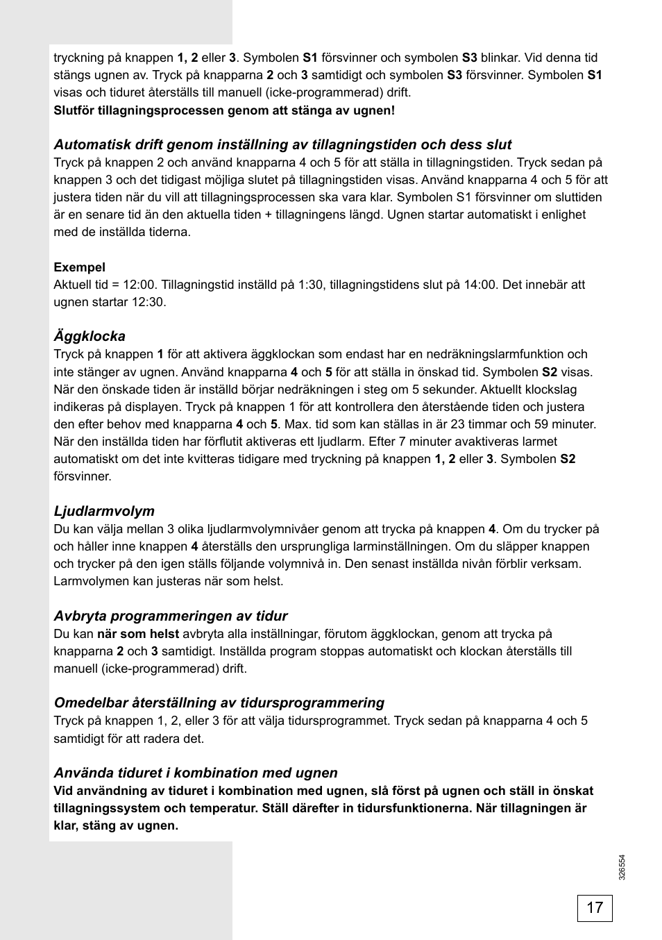 Gorenje EC57335AW User Manual | Page 17 / 32