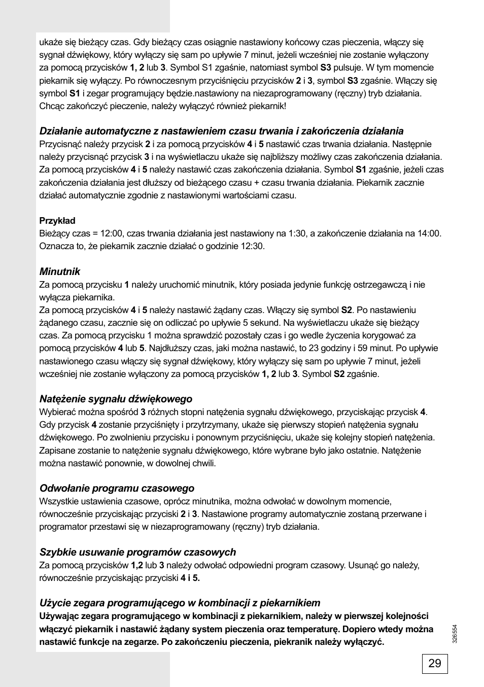 Gorenje EC57335AW User Manual | Page 29 / 32
