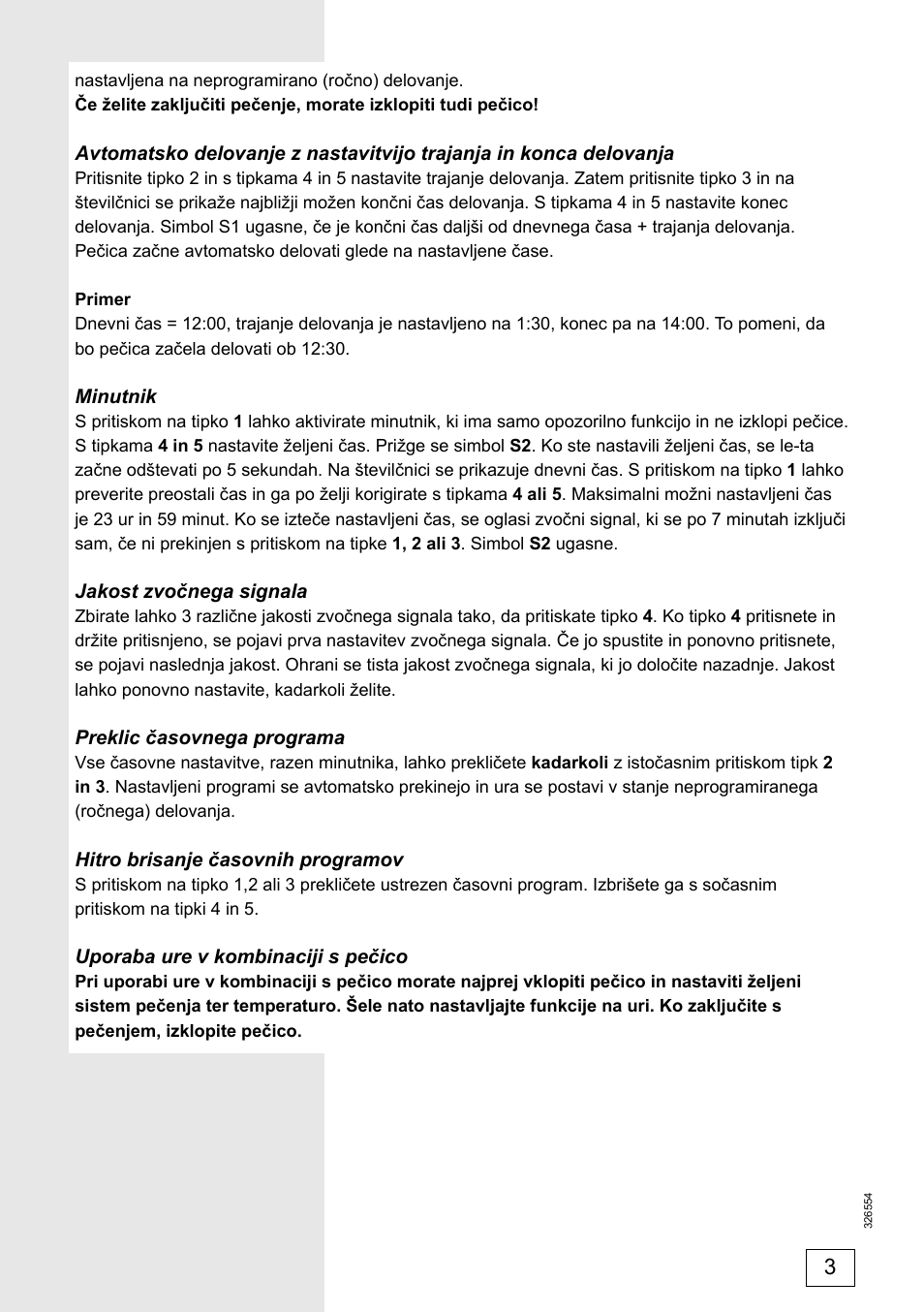 Gorenje EC57335AW User Manual | Page 3 / 32