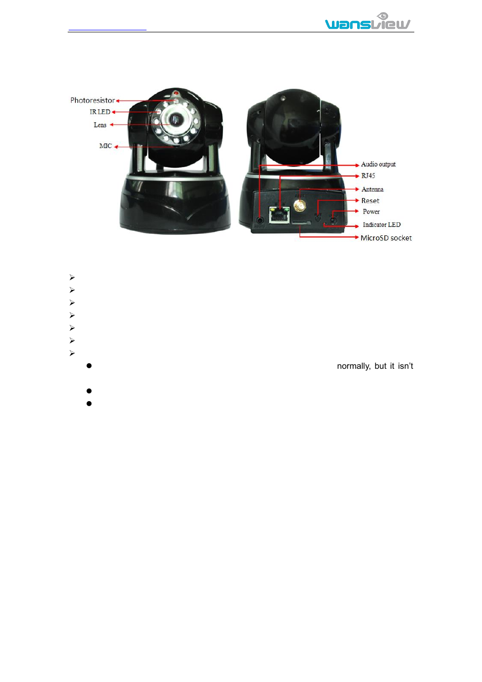 Hd ptz camera ncz550mw | WansView NCZ554MW User Manual | Page 18 / 22