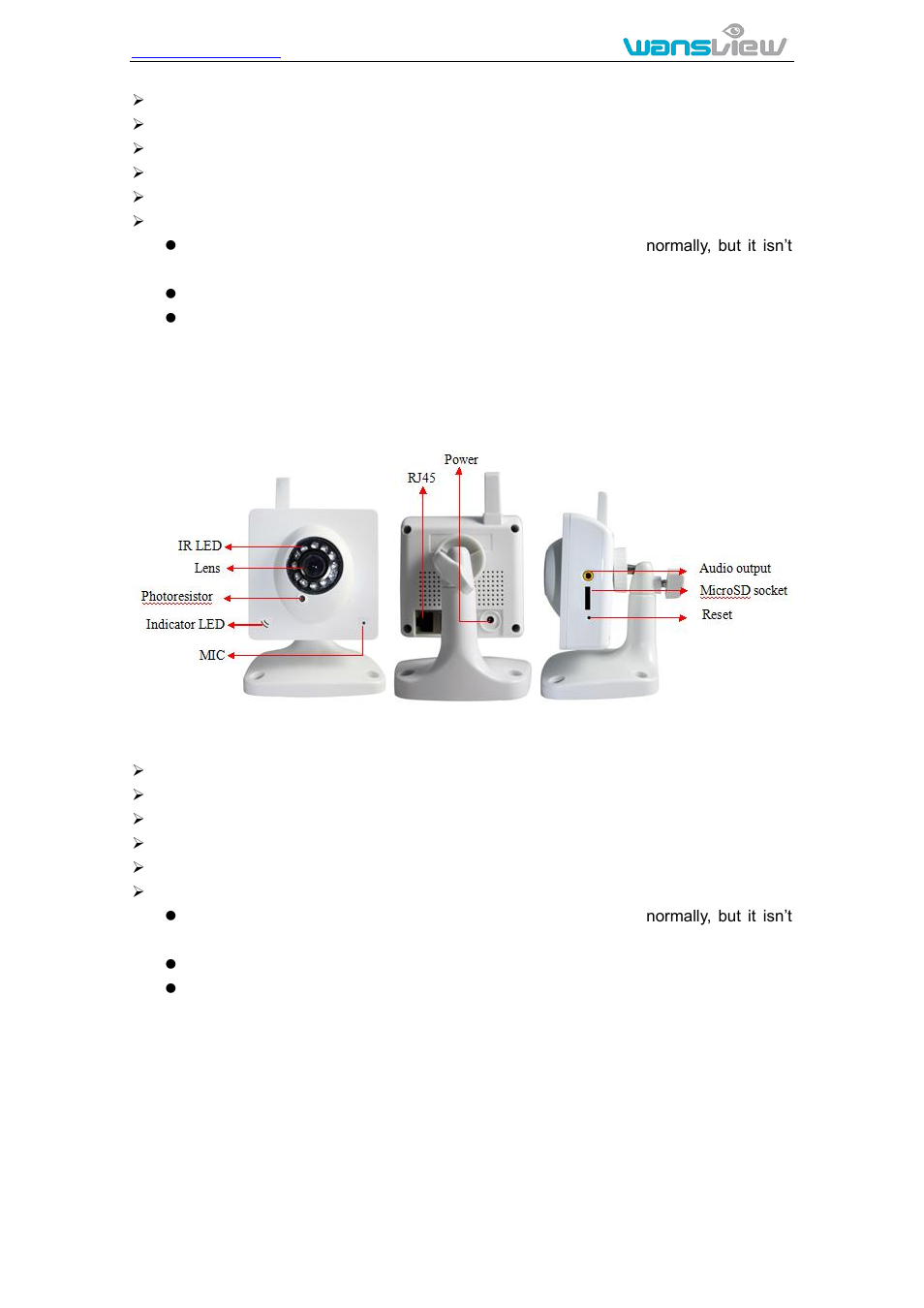 Hd cube camera ncz553mw | WansView NCZ554MW User Manual | Page 20 / 22