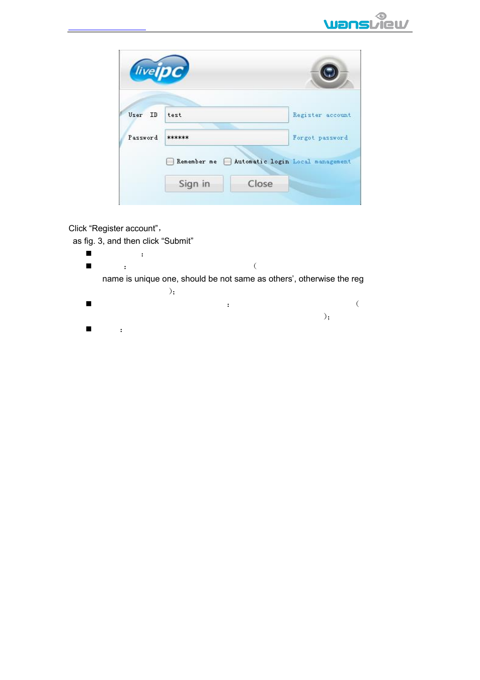 WansView NCZ554MW User Manual | Page 7 / 22