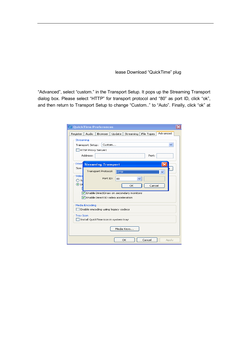 Visiting device by other software, Ther web browser, Obile phone software | Other web browser, Mobile phone software | WansView NCM628W User Manual | Page 23 / 31