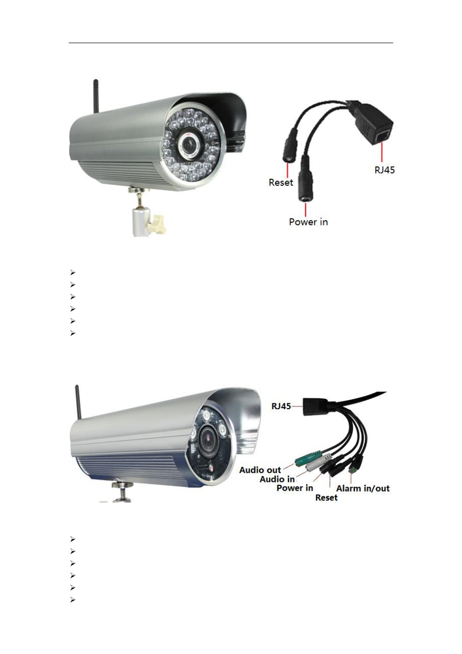 Waterproof camera, M-621w, Aterproof | Amera, M-621kw, Hd waterproof camera m-621w, Hd wdr waterproof camera m-621kw | WansView NCM628W User Manual | Page 26 / 31