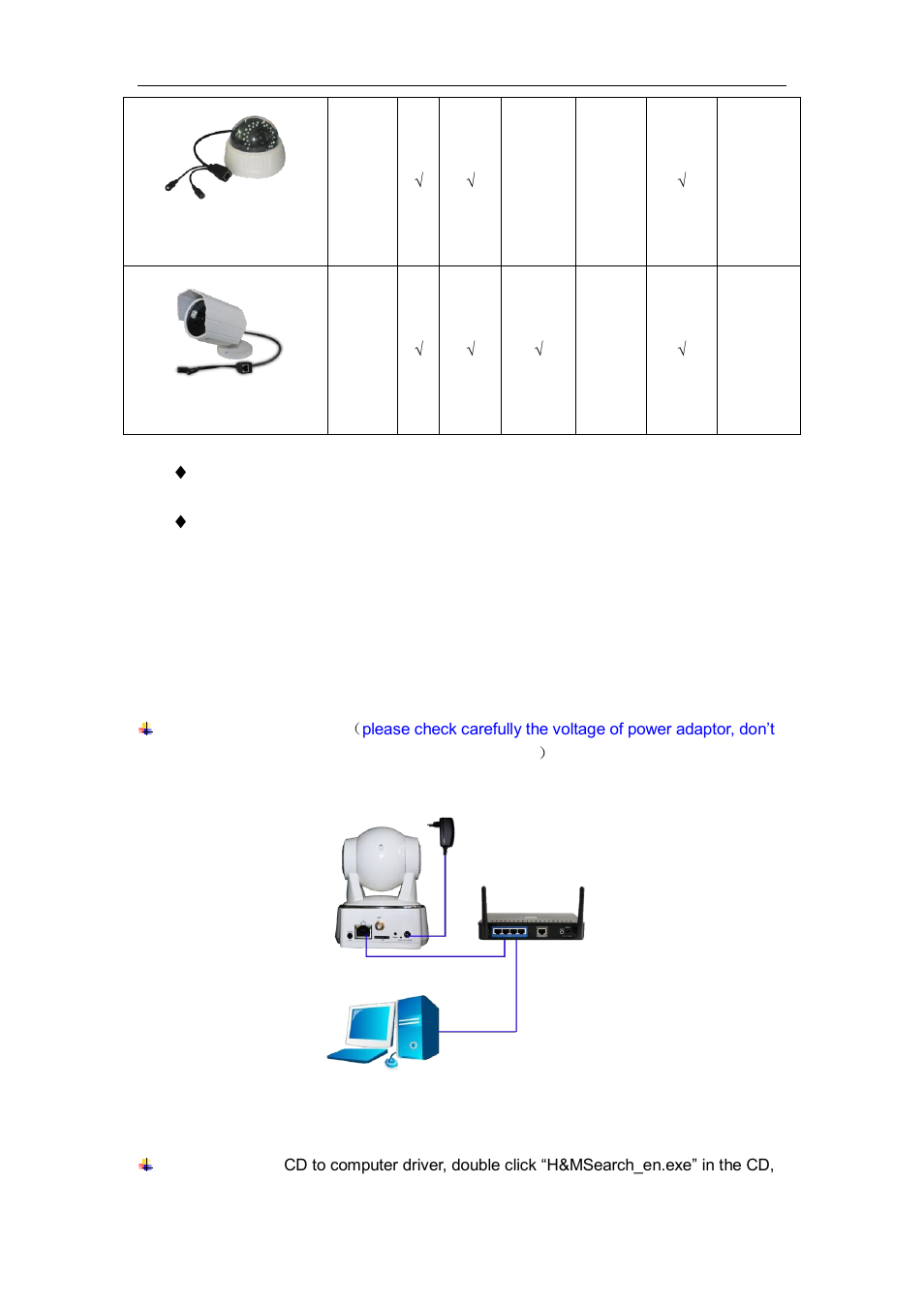 Installation guide, Ired connection to, Wired connection to lan | WansView NCM628W User Manual | Page 7 / 31