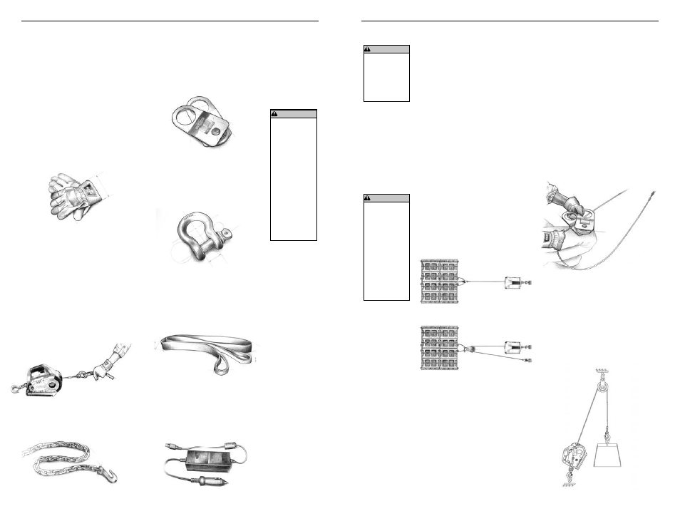 Accesorios, Técnicas de maniobrado | WARN PullzAll Installation User Manual | Page 31 / 32