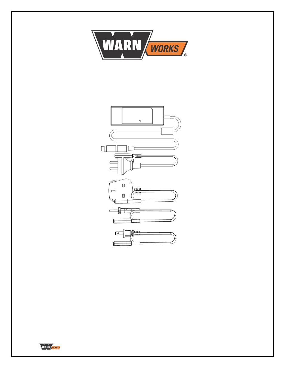 WARN PullzAll BATTERY CHARGER User Manual | Page 33 / 36