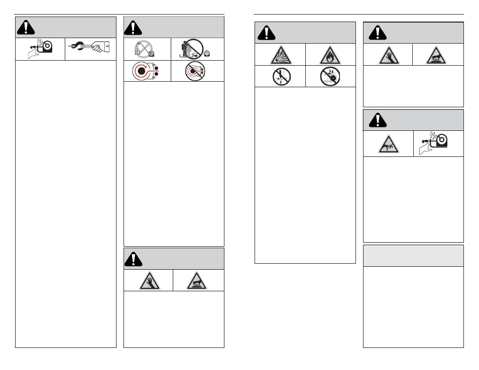 Avertissement, Avis attention, Attention | WARN M15000 User Manual | Page 10 / 20
