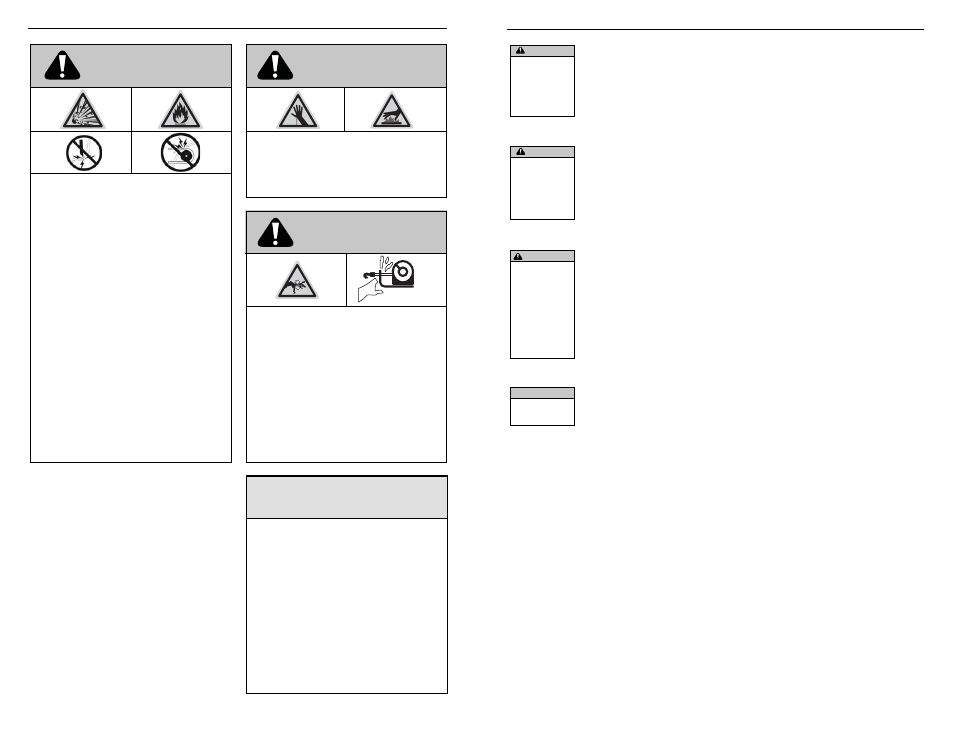 Notice caution, Warning, Caution | WARN 16.5ti User Manual | Page 5 / 20