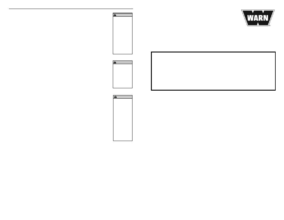 WARN 16.5ti User Manual | Page 8 / 20