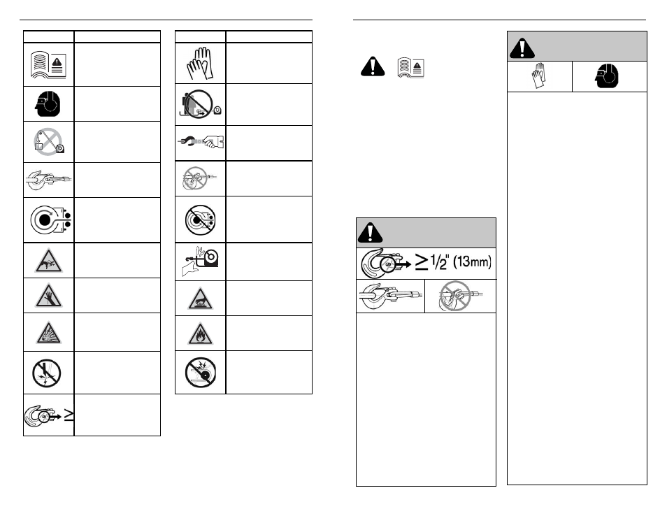 Avertissements et mises en garde avertissement, Avertissement | WARN 16.5ti User Manual | Page 9 / 20
