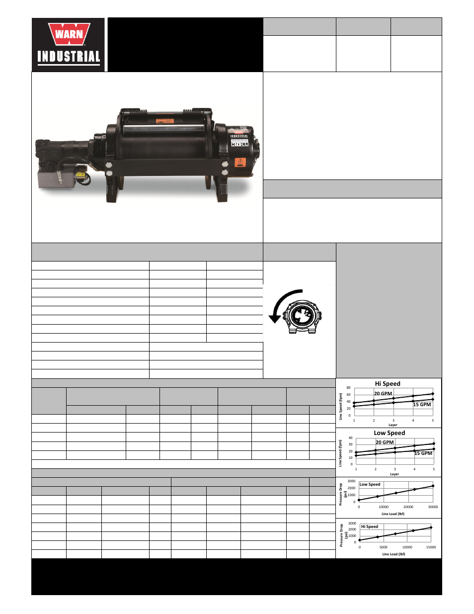 WARN 30XL 82710 User Manual | 2 pages
