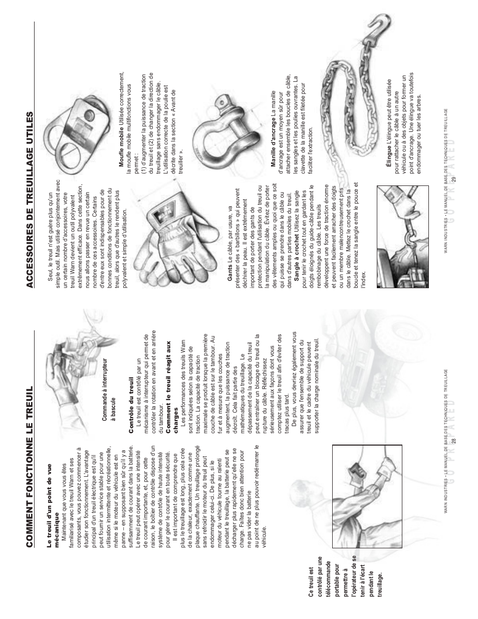 Accessoires de treuillage utiles, Comment fonctionne le treuil | WARN SNATCH BLOCK User Manual | Page 15 / 30