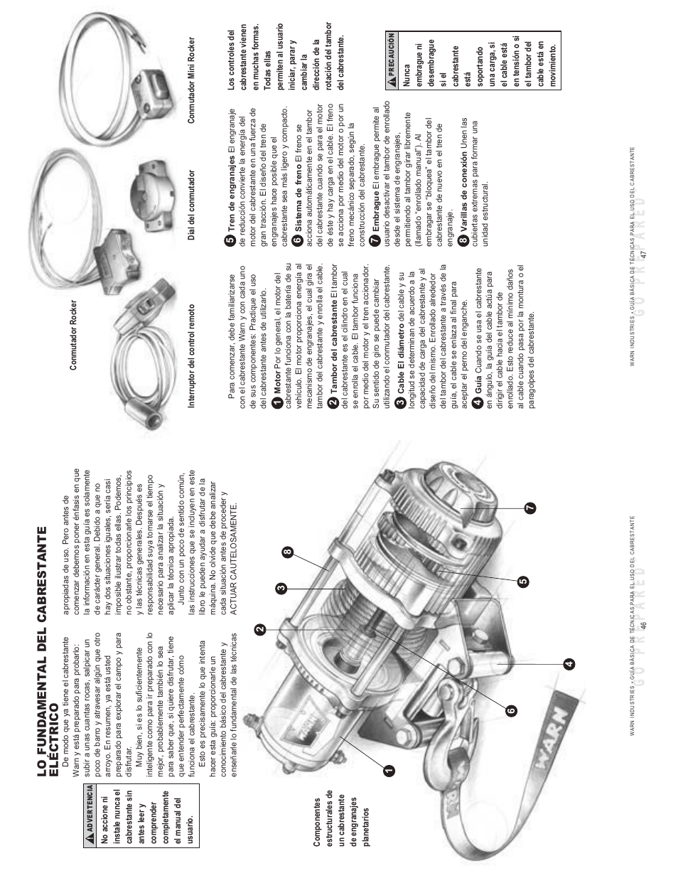 Lo fundamental del cabrestante eléctrico | WARN SNATCH BLOCK User Manual | Page 24 / 30