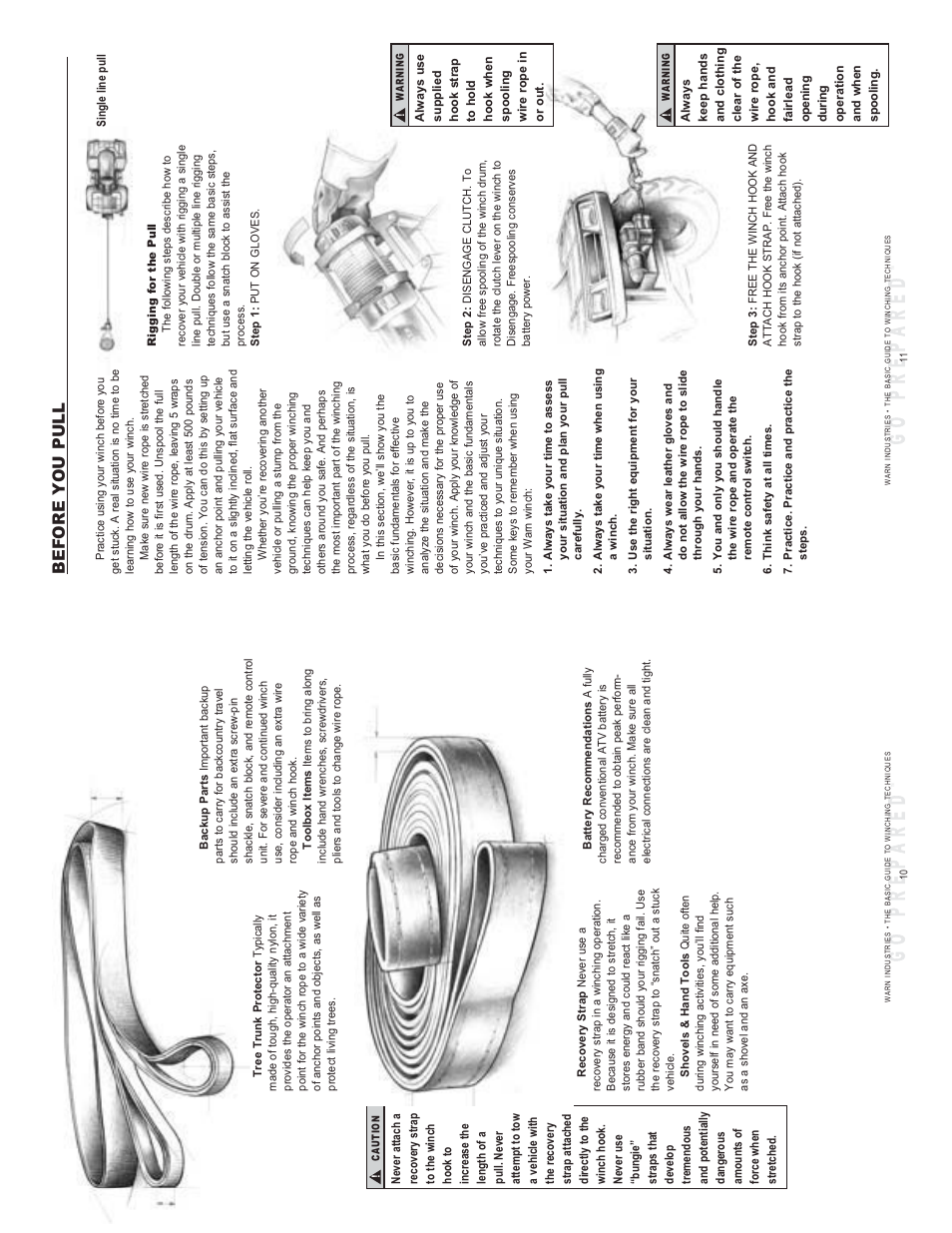 Before you pull | WARN SNATCH BLOCK User Manual | Page 6 / 30