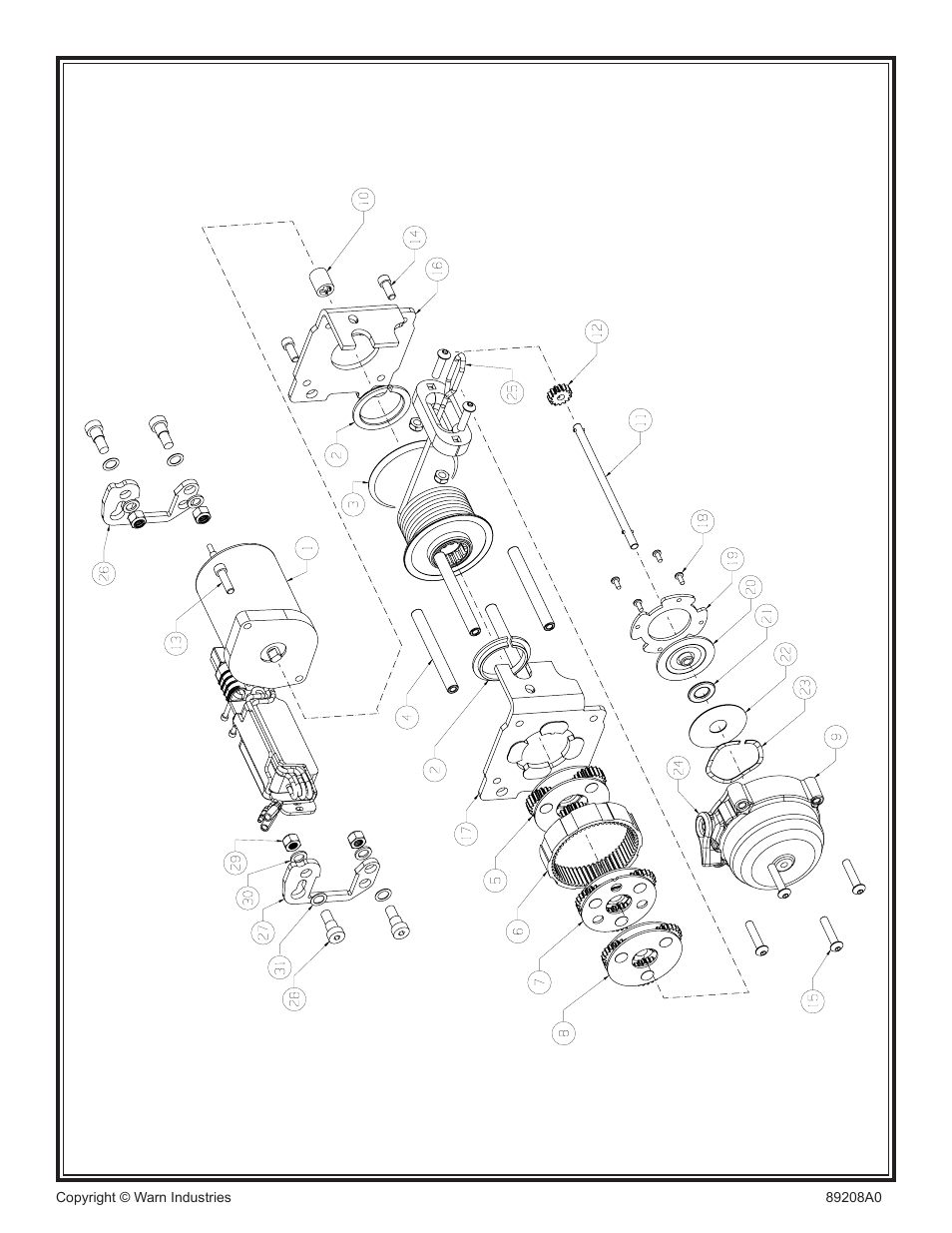 WARN RT15 PORTABLE WINCH User Manual | Page 2 / 3