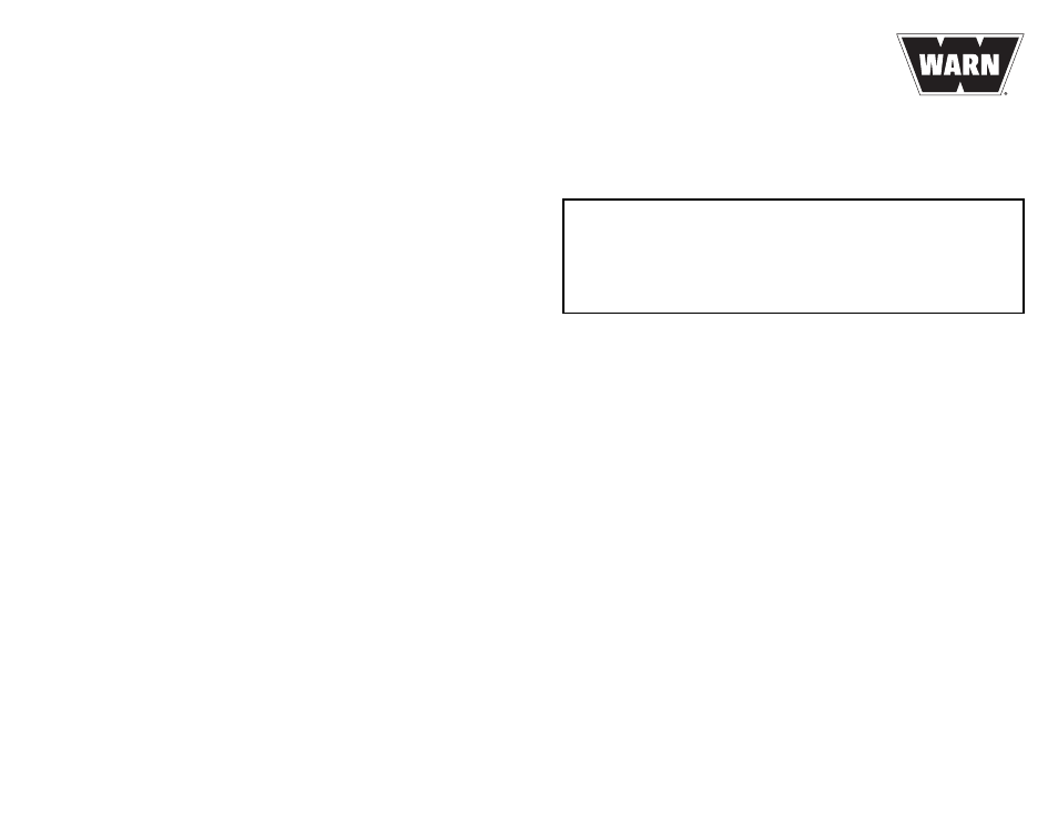 Guía básica para el uso general del cabrestante | WARN 1500 AC User Manual | Page 20 / 30