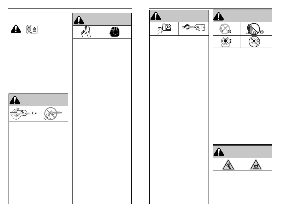 Avertissements et mises en garde avertissement, Avertissement | WARN XD9000i User Manual | Page 10 / 38