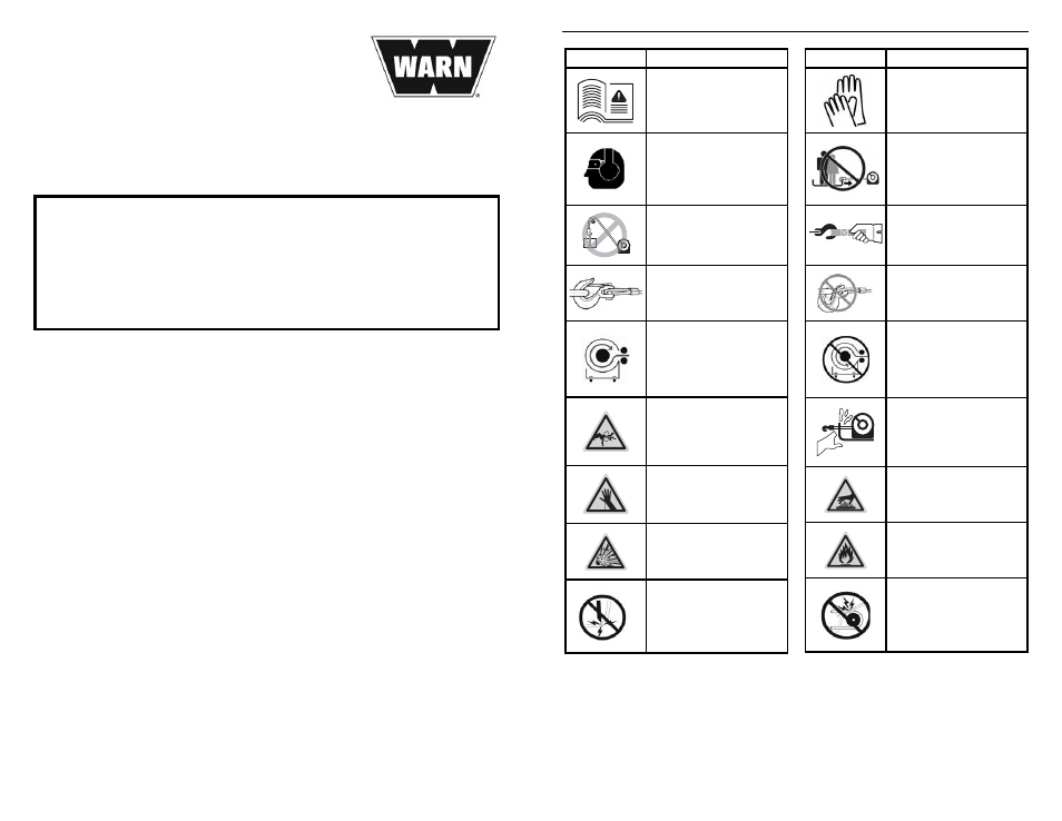 Cabrestante guía de instalación y del usuario | WARN XD9000i User Manual | Page 15 / 38