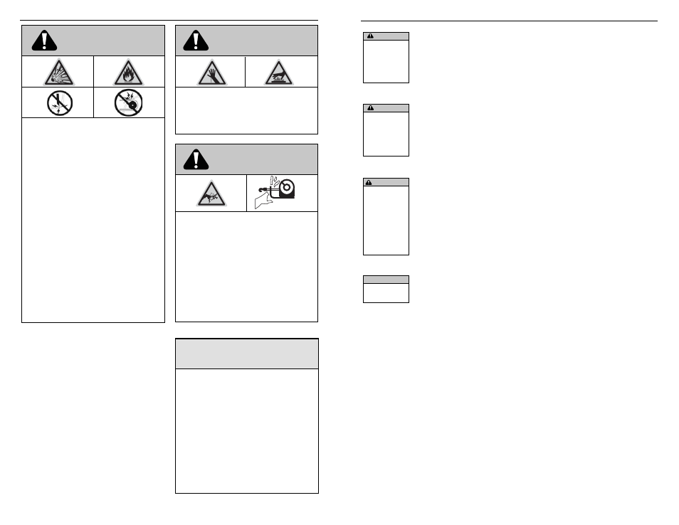 Notice caution, Warning, Caution | WARN ENDURANCE 12.0 XE User Manual | Page 5 / 20