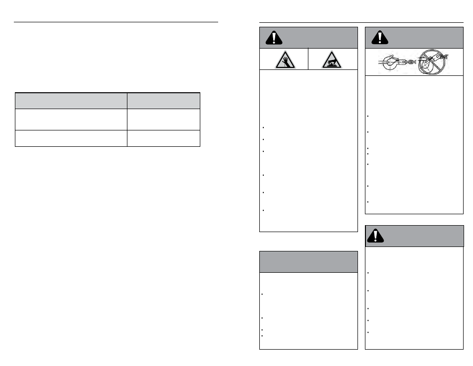 Servicio de atención al cliente, Attention, Avis | Avertissement | WARN HY3000 INDUSTRIAL HOIST User Manual | Page 60 / 82