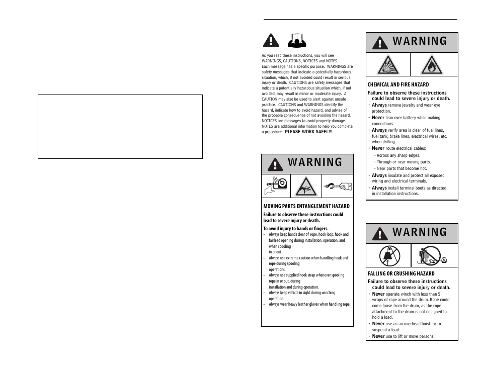 WARN WIRELESS CONTROL SYSTEM 90287 User Manual | 42 pages