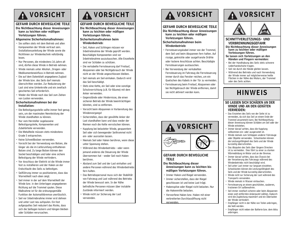 WARN WIRELESS CONTROL SYSTEM 90287 User Manual | Page 11 / 42