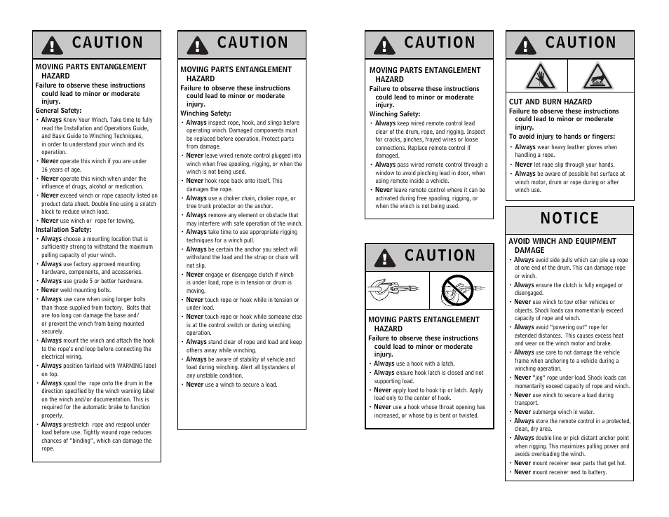 WARN WIRELESS CONTROL SYSTEM 90287 User Manual | Page 2 / 42