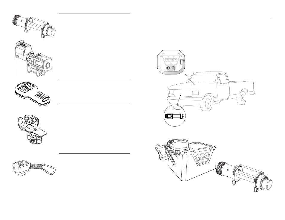 WARN WIRELESS CONTROL SYSTEM 90287 User Manual | Page 3 / 42