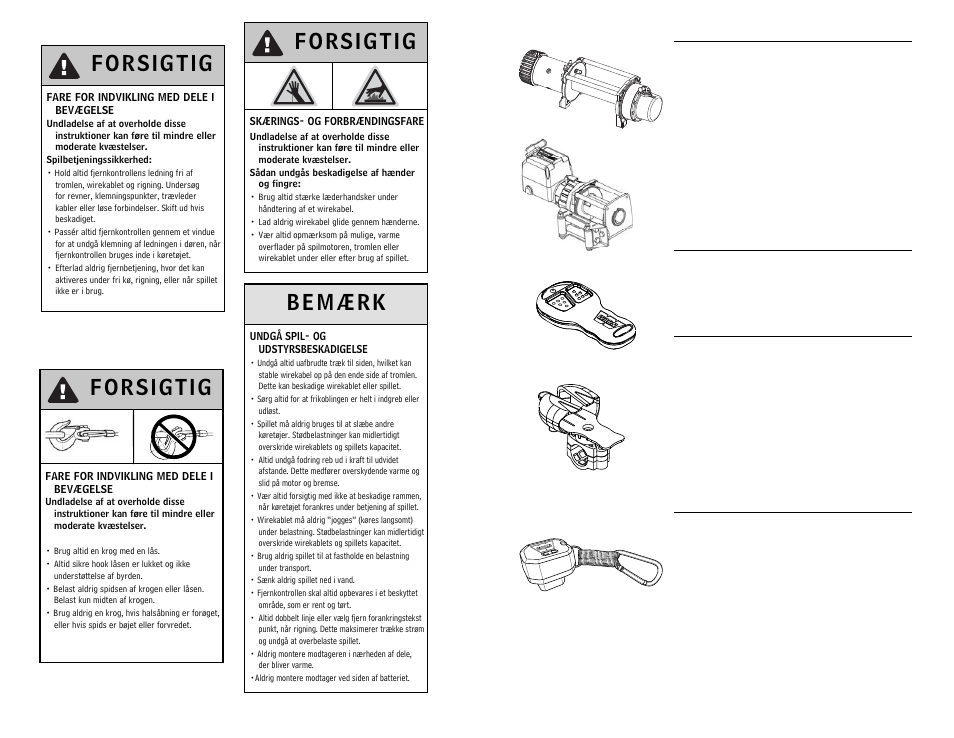 WARN WIRELESS CONTROL SYSTEM 90287 User Manual | Page 34 / 42
