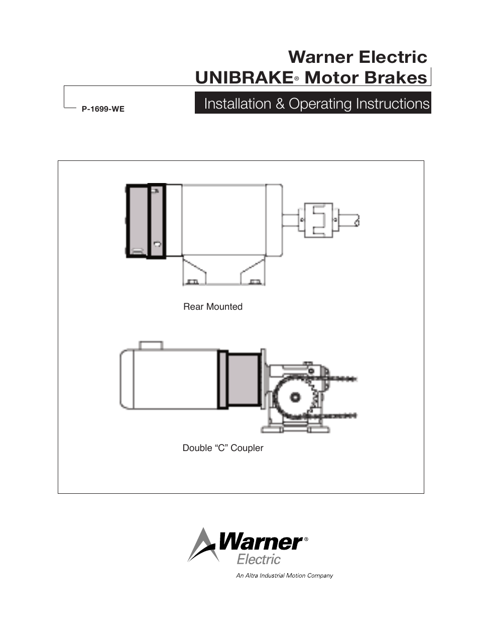 Warner Electric UNIBRAKE User Manual | 8 pages