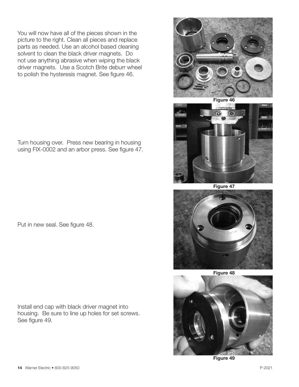 Warner Electric Dairy Cap Chuck User Manual | Page 14 / 24