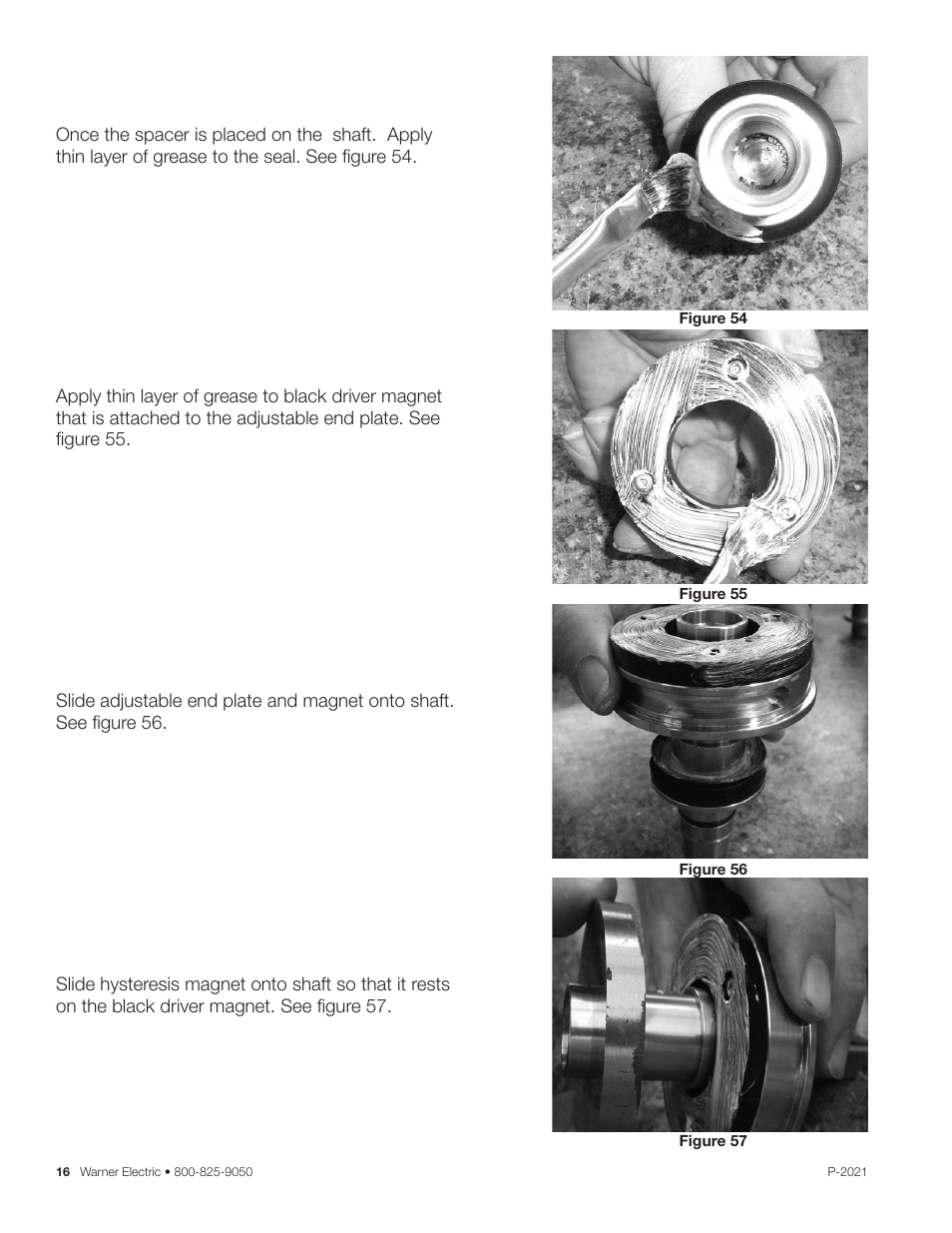 Warner Electric Dairy Cap Chuck User Manual | Page 16 / 24