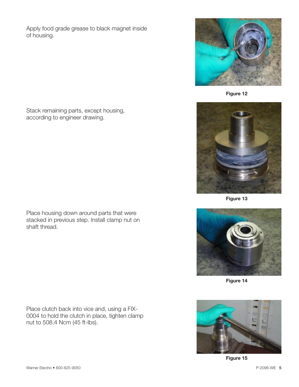 Warner Electric Dairy Capping Headsets User Manual | Page 5 / 10