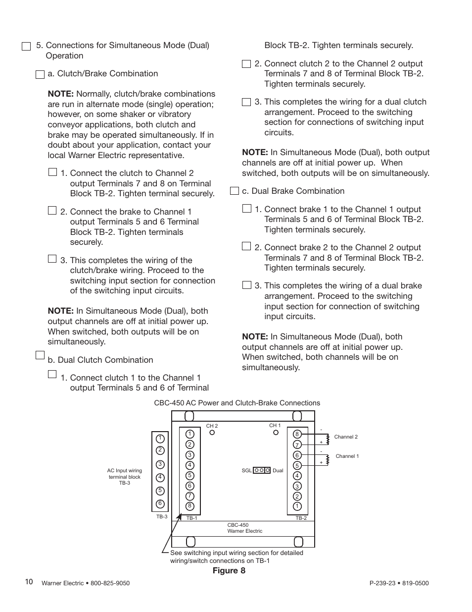 Figure 8 | Warner Electric CBC-450 User Manual | Page 10 / 56