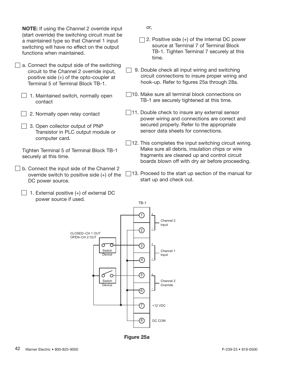 Warner Electric CBC-450 User Manual | Page 42 / 56