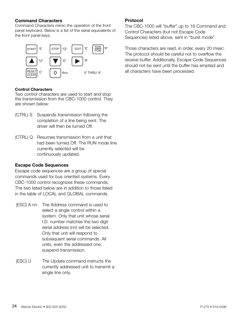 Warner Electric CBC-1000 User Manual | Page 26 / 28