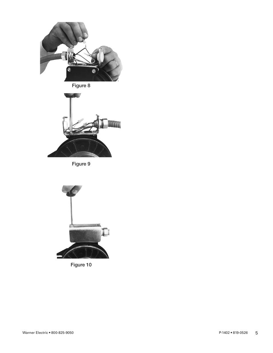 Warner Electric 5162-101-002 Conduit Box Kit User Manual | Page 5 / 6