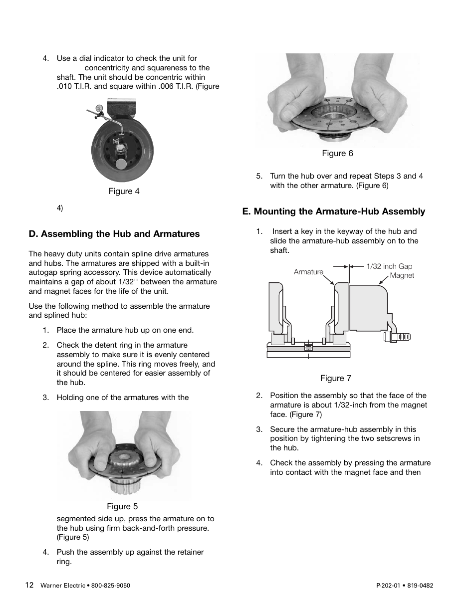 Warner Electric SFPBC-500, SFPBC-650 User Manual | Page 12 / 46