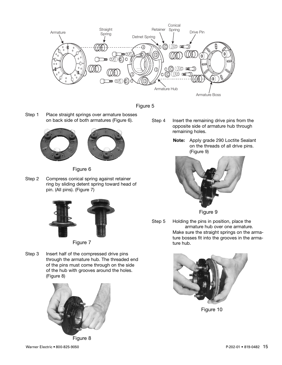 Warner Electric SFPBC-500, SFPBC-650 User Manual | Page 15 / 46