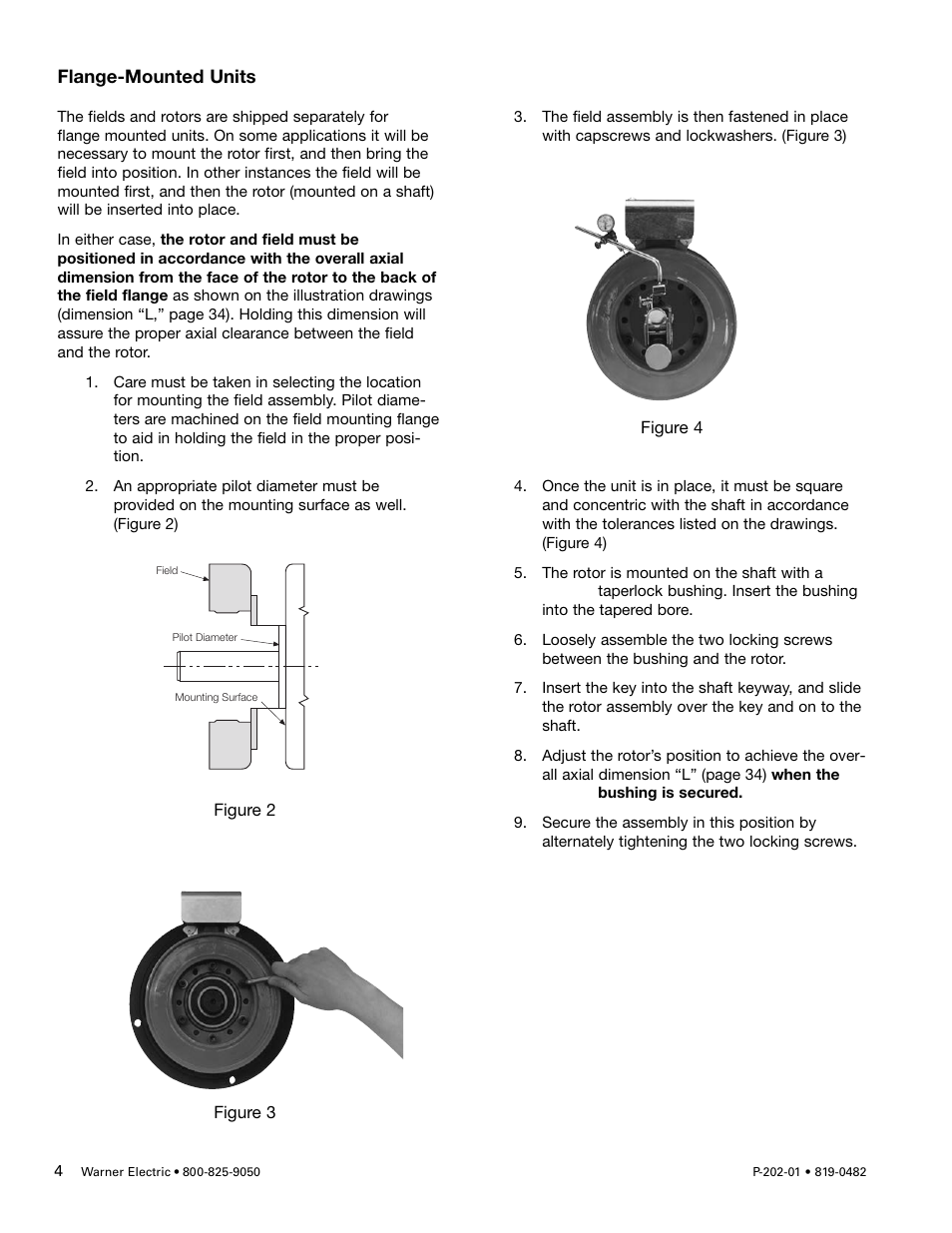 Warner Electric SFPBC-500, SFPBC-650 User Manual | Page 4 / 46