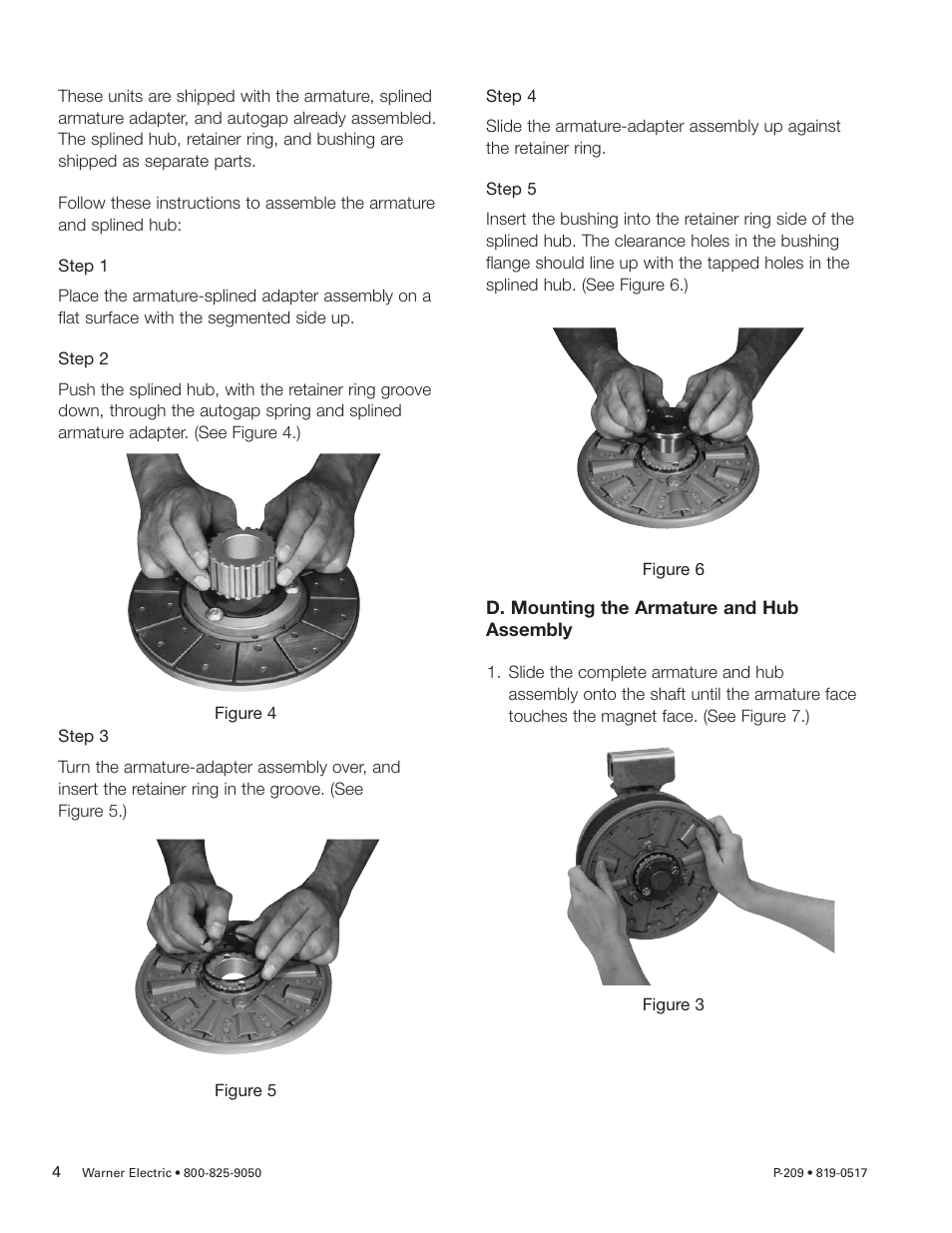 Warner Electric PB-1525 User Manual | Page 4 / 18