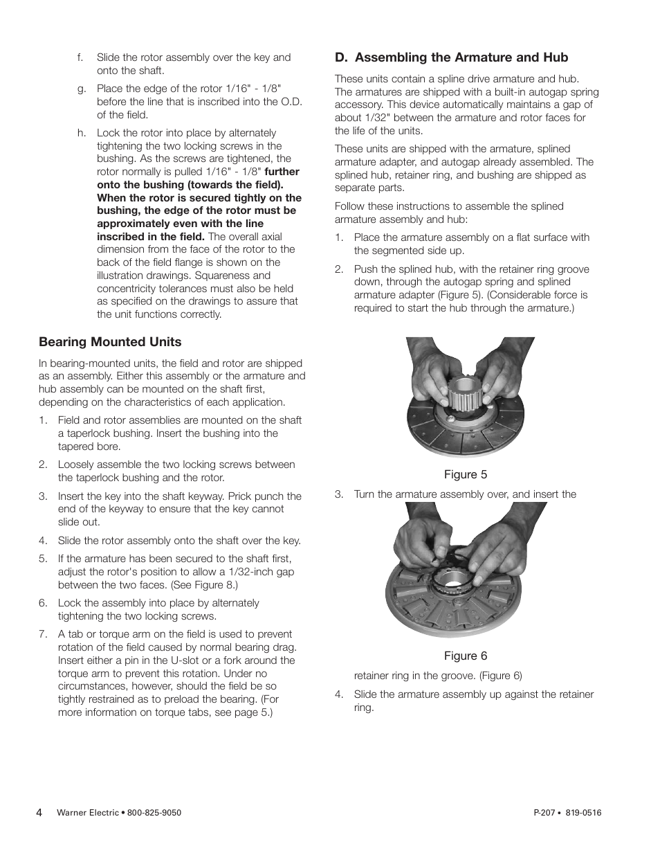 Warner Electric SFC-1525 User Manual | Page 4 / 32