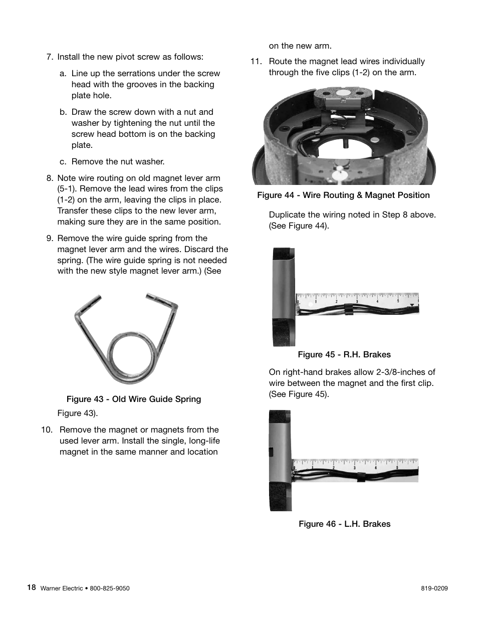 Warner Electric Electric Wheel Brake 12-1_4 x 3-1_2 Replacement User Manual | Page 18 / 26