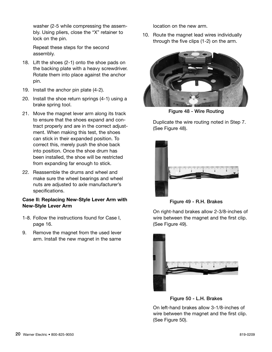 Warner Electric Electric Wheel Brake 12-1_4 x 3-1_2 Replacement User Manual | Page 20 / 26