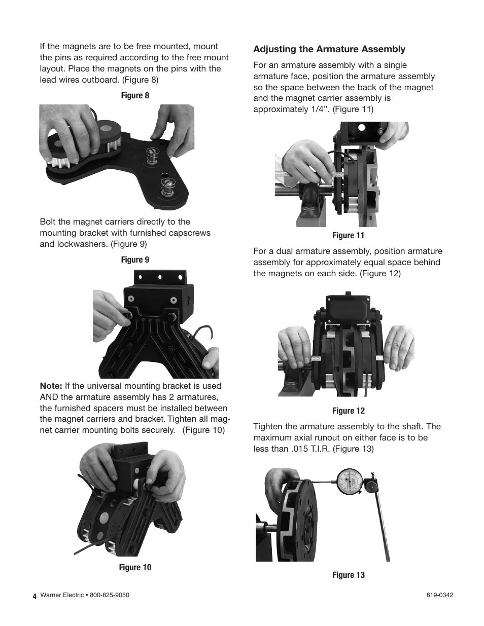 Warner Electric MTB II User Manual | Page 4 / 12