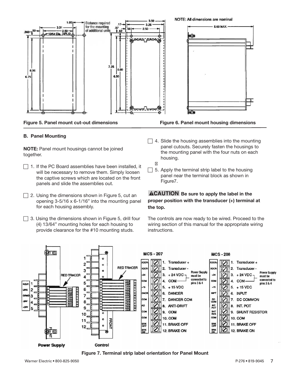 Warner Electric MCS-208 User Manual | Page 7 / 26