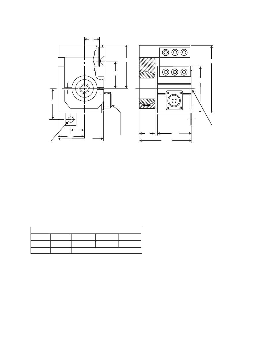 Table ii-b | Warner Electric FM Series Foot Mounted Load Cells AC10 Measuring System A-B-C30 User Manual | Page 47 / 60