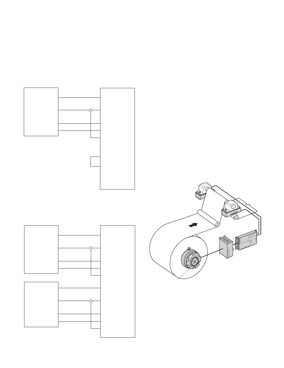Wiring hookup, System example, Figure 3 | Warner Electric FM Series Foot Mounted Load Cells AC10 Measuring System A-B-C30 User Manual | Page 5 / 60