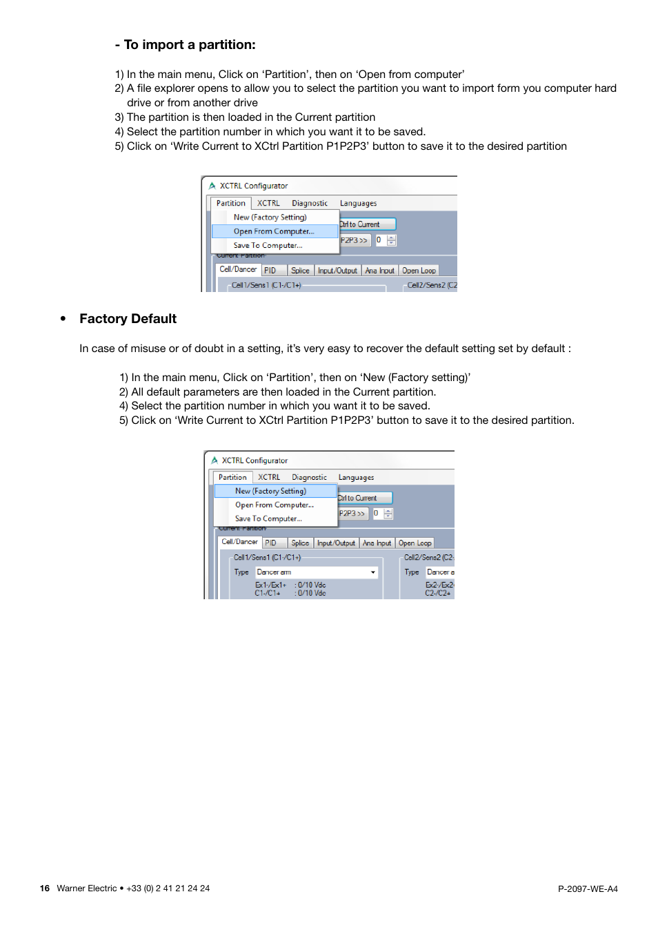 Warner Electric XCTRL-2DRV User Manual | Page 16 / 34